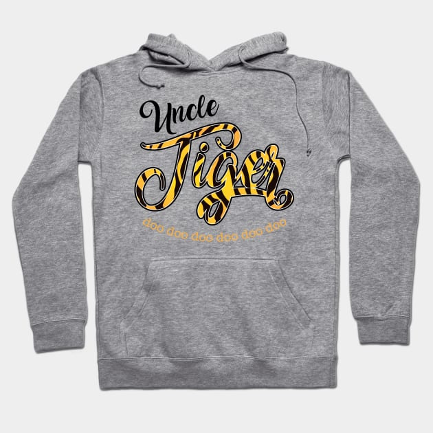 Uncle Tiger - Doo doo doo Hoodie by MandaTshirt